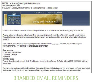 Branded Email Reminders